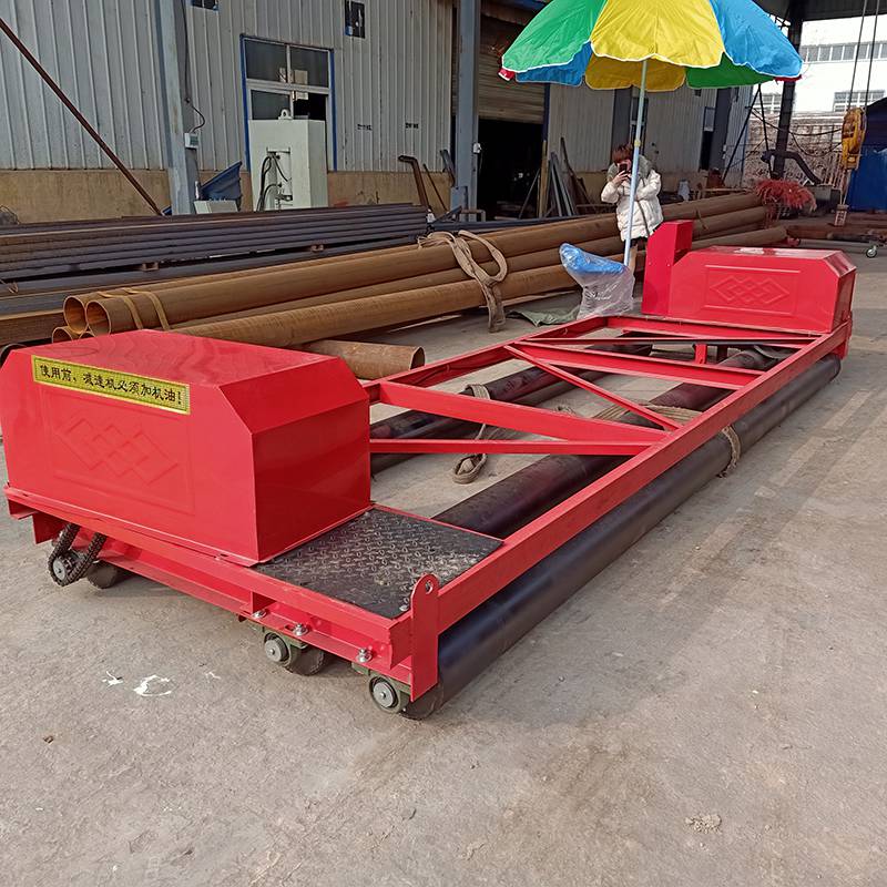 建筑工地三滾軸攤鋪機(jī) 混凝土路面整平機(jī) 廠家定做水泥攤鋪機(jī)